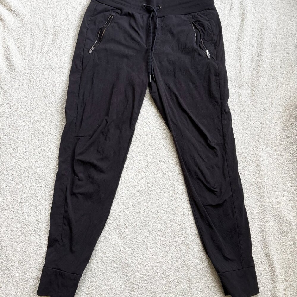 Athleta Jogger Pants Size 4 Black Athletic Lounge Travel